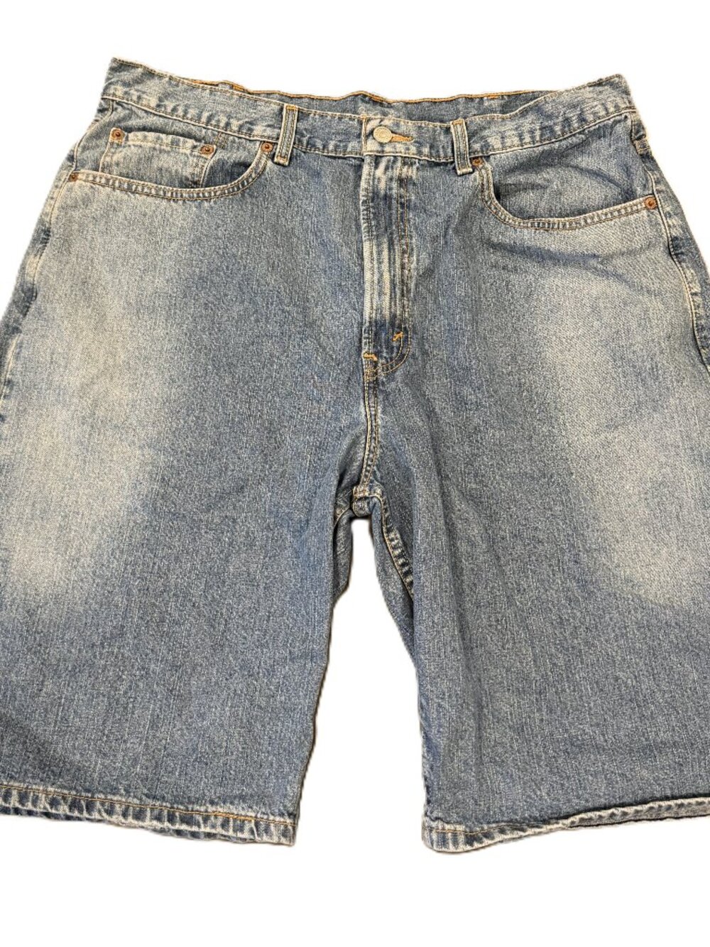 Levi's Men's 569 Loose Straight Denim Shorts Medium Wash W38